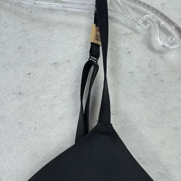 NEW - Victoria's Secret PINK Wear Everywhere Push Up Bra Size 36D Black Hearts - Picture 10 of 11